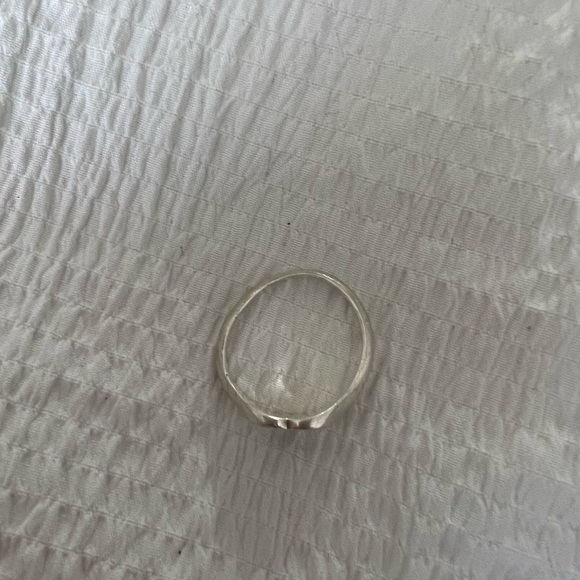 Gucci Interlocking G Light Blue Enamel Heart Ring - Picture 2 of 4